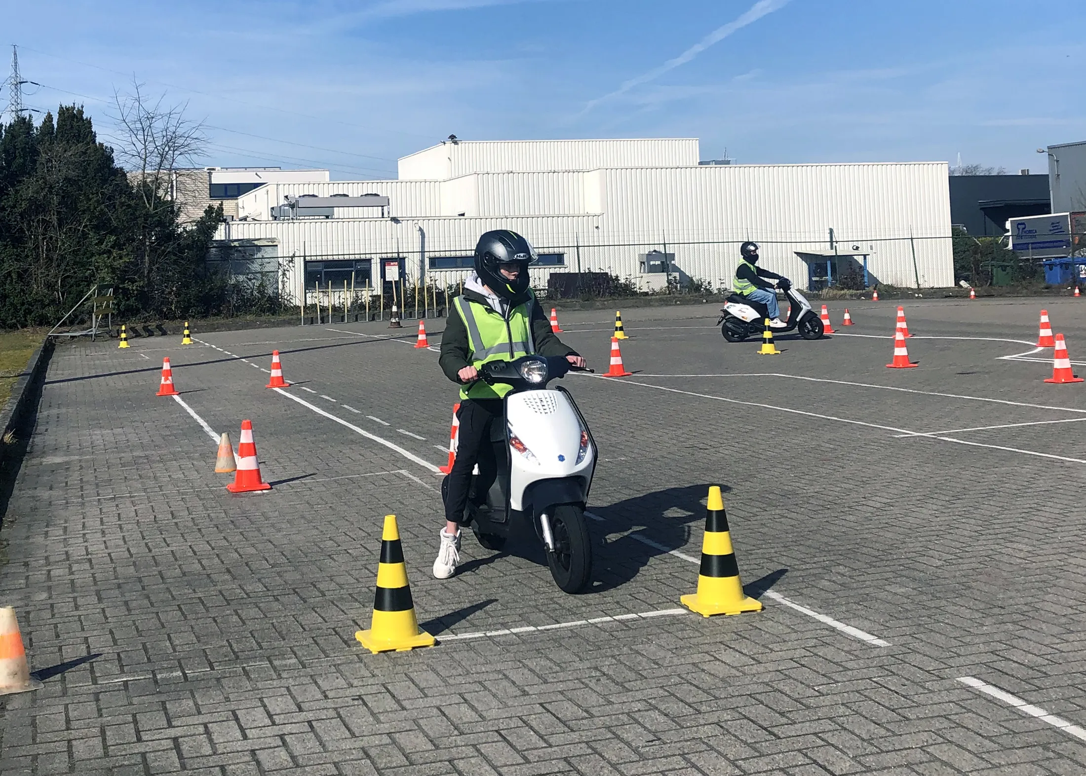 Bromfiets terrein
